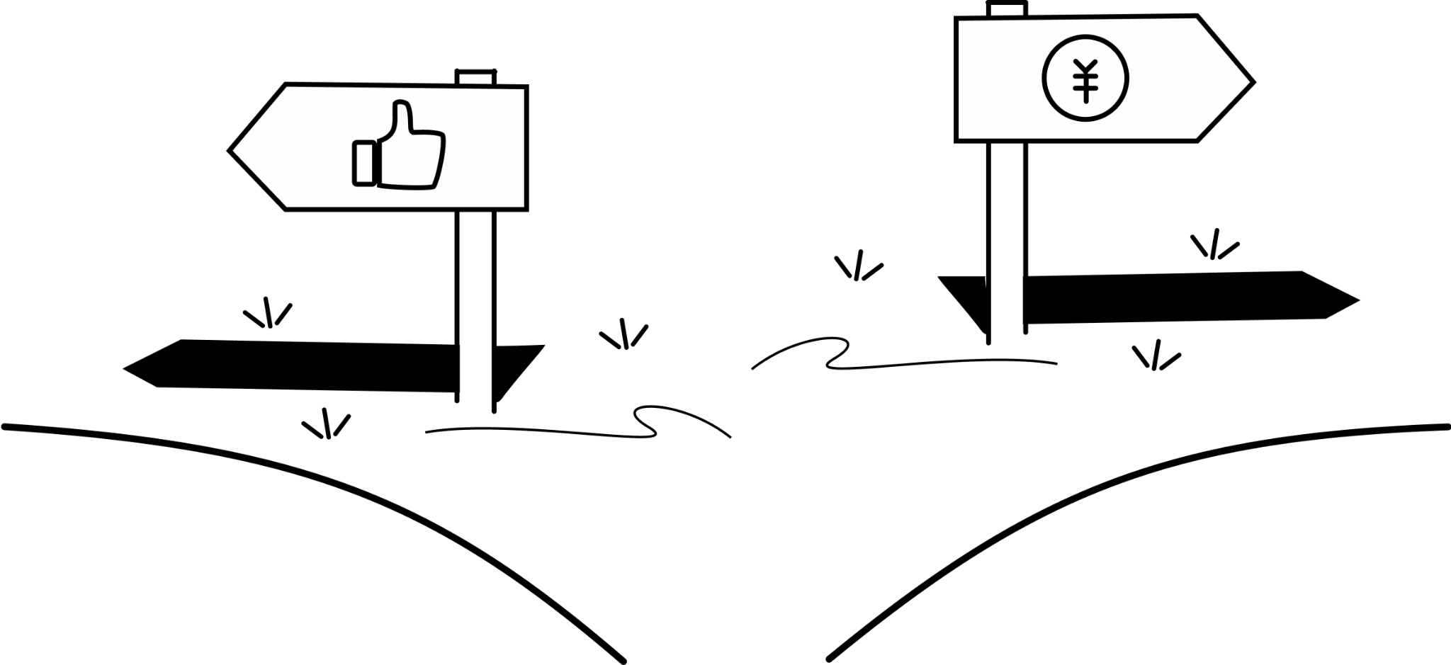ベストな選択肢がない
